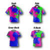 Build Your Own - Purple Energy Splatter Bowling Jersey