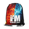 Fire & Ice Drawstring Backpack
