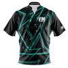 Express Teal Blitz Bowling Jersey
