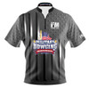 Express - Silver American Flag (MBC) Bowling Jersey