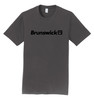 Black Brunswick Logo Tee