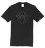 Black Hammer Black Widow Logo Tee