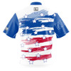 READY-2-SHIP Storm Paint Brushed Old Glory Bowling Jersey