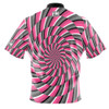 Official Junior Gold 2025 Gray & Pink Optical Abyss Bowling Jersey