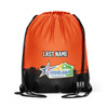 Official Junior Gold 2025 Orange Drawstring Backpack