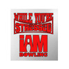 While You're Stressed I AM Bowling™ 3D UV Decal