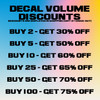 DV8 3D UV Decal