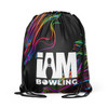 Hyper Wave Drawstring Backpack

