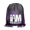 Ghost Purple Drawstring Backpack