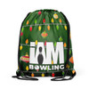 Christmas Garland Drawstring Backpack
