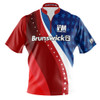 Brunswick DS Bowling Jersey - Design 2064-BR-Stars