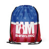 American Flair Drawstring Backpack