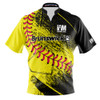 Brunswick DS Bowling Jersey - Design 2077-BR - Softball Pitcher