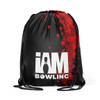 Red Stars Drawstring Backpack
