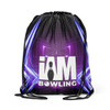 I AM Bowling DS Bowling Drawstring Backpack - 1502-IAB-DB