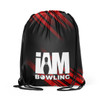 Crimson Fade Drawstring Backpack
