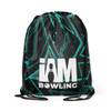 Teal Blitz Drawstring Backpack
