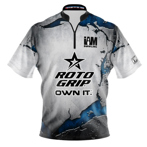 READY-2-SHIP Roto Grip Blue Ruin Bowling Jersey