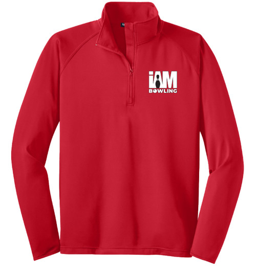 I AM Bowling™ Men's Stretch 1/2-Zip Pullover Jacket - 00JG