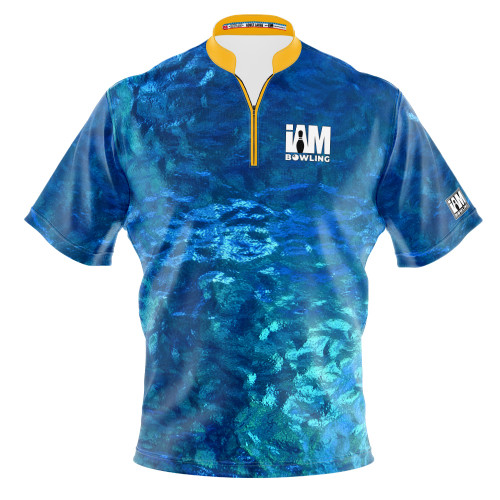 Signature Shimmering Aqua Bowling Jersey