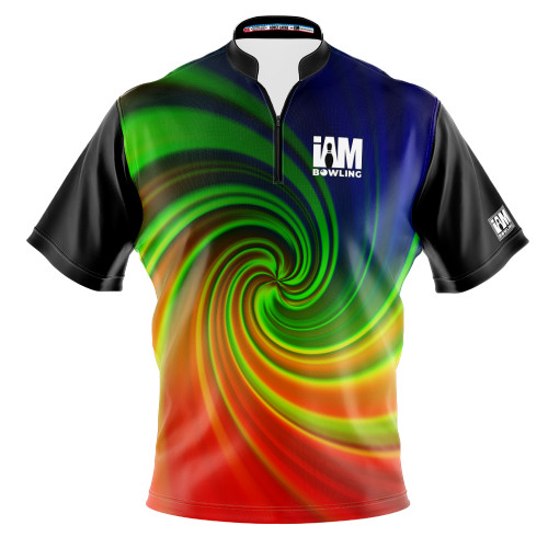 Express Rainbow Vortex Bowling Jersey