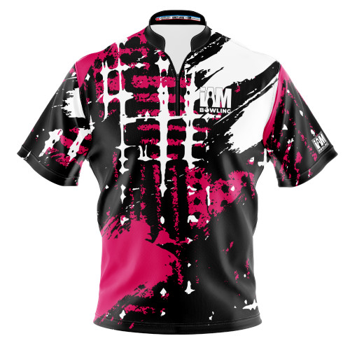 Signature Pink Urban Splatter Bowling Jersey