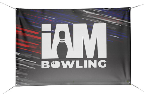 I AM Bowling DS Bowling Banner - 1527-IAB-BN