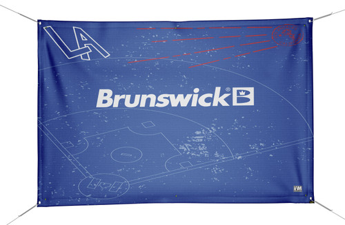 Brunswick DS Bowling Banner - 2097-BR-BN