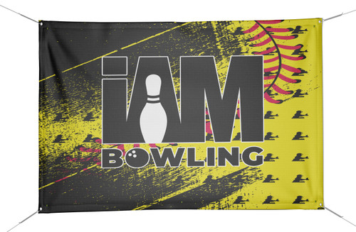 Softball Catcher Banner