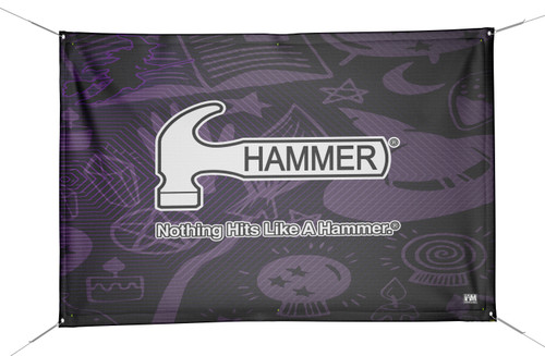 Hammer DS Bowling Banner - 2123-HM-BN