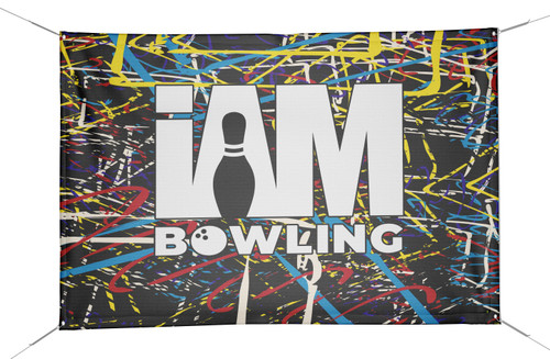 I AM Bowling DS Bowling Banner - 2130-IAB-BN