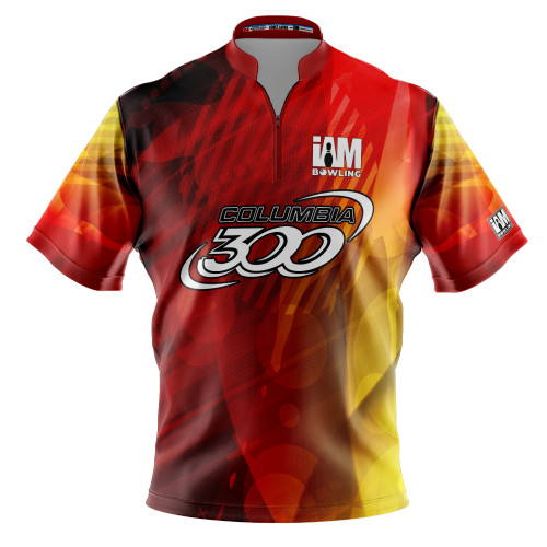 Columbia 300 DS Bowling Jersey - Design 2028-CO