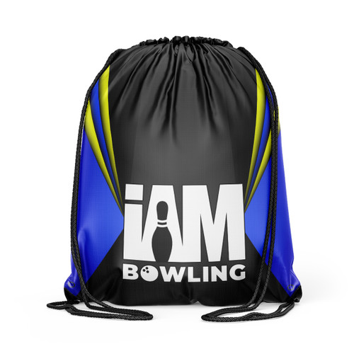 I AM Bowling DS Bowling Drawstring Backpack - 1554-IAB-DB