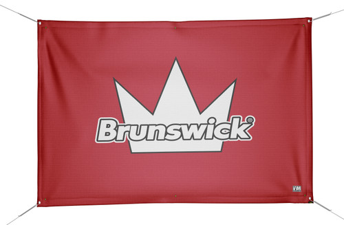 Brunswick DS Bowling Banner - 1604-BR-BN