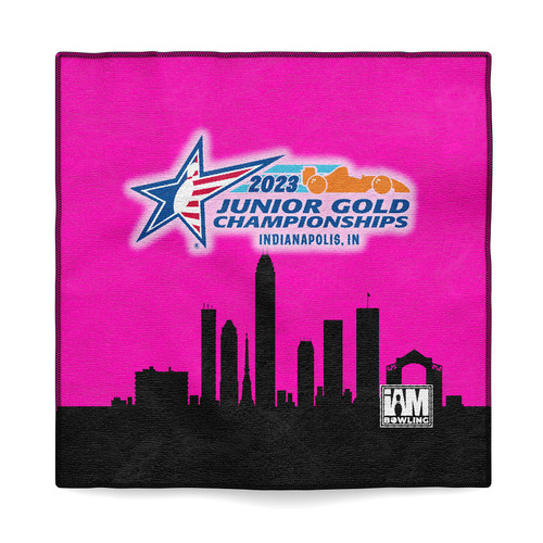 Jr Gold 2023 Official DS Bowling Microfiber Towel - JG092