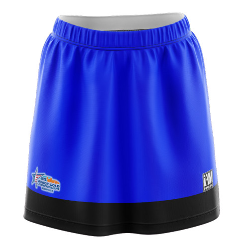 Jr Gold 2023 Official DS Bowling Skirt - JG093