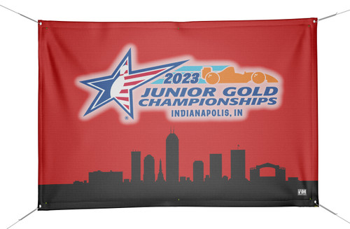 Jr Gold 2023 Official DS Bowling Banner - JG097