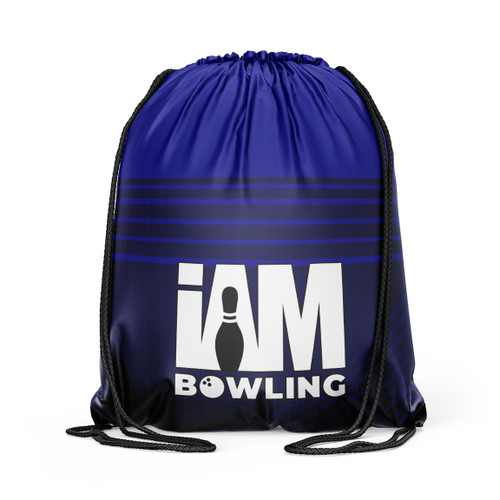 Blue Twilight Shift Drawstring Backpack
