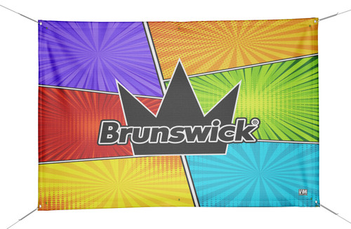 Brunswick DS Bowling Banner - 2173-BR-BN