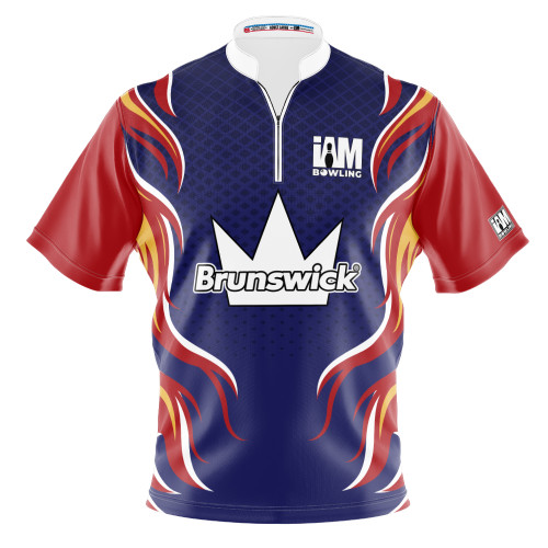 Brunswick DS Bowling Jersey - Design 2176-BR