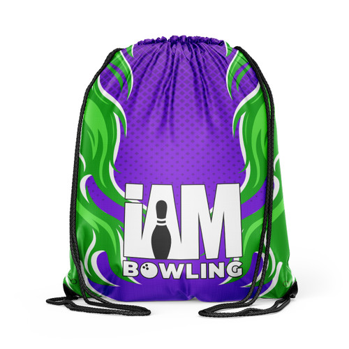 I AM Bowling DS Bowling Drawstring Backpack - 2177-IAB-DB