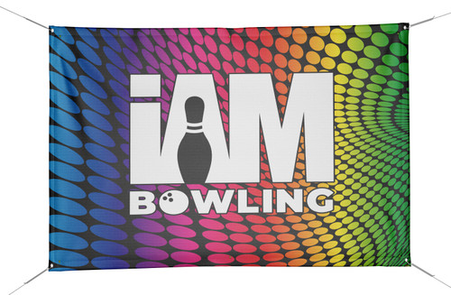 Rainbow Wavy Dotscape Banner