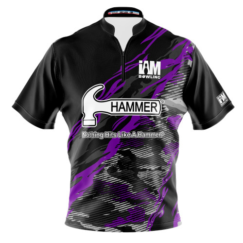 READY-2-SHIP Hammer Violet Camouflage Bowling Jersey