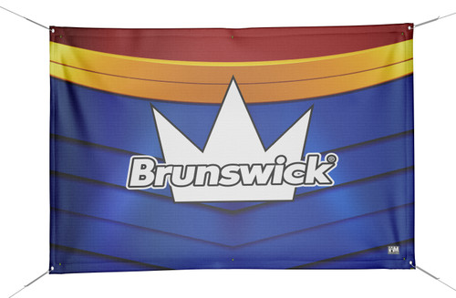 Brunswick DS Bowling Banner - 1572-BR-BN
