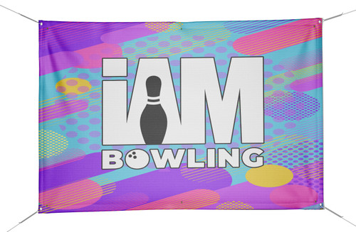 I AM Bowling DS Bowling Banner - 2201-IAB-BN