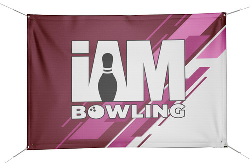 I AM Bowling DS Bowling Banner - 2229-IAB-BN