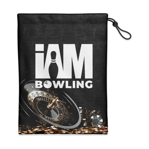 Black & Gold Roulette Shoe Bag
