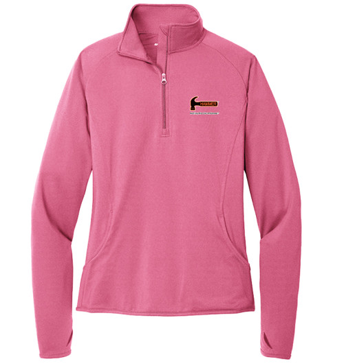 Hammer Ladies Stretch 1/2-Zip Pullover Jacket - 00DX