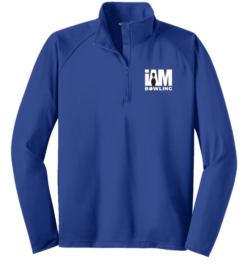 I AM Bowling™ Men's Stretch 1/2-Zip Pullover Jacket - 00JG
