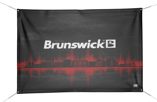 Brunswick DS Bowling Banner - 2245-BR-BN